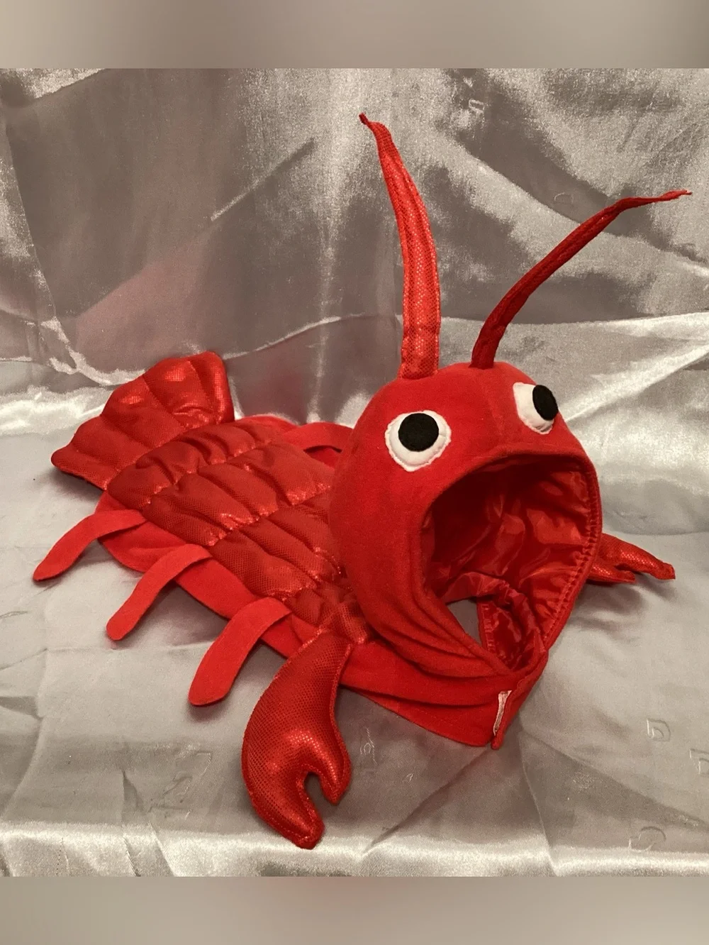 Red Lobster Pet Costume for Dogs~ Size M